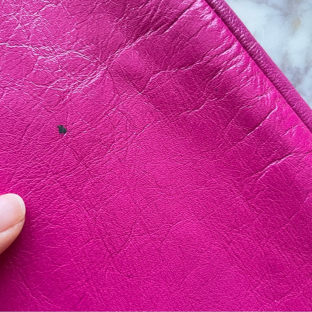 Leather MISCREANTS London CUPID DRESS in Fuchsia Pink - Picture 10 of 14